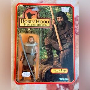 Robin Hood Prince of Thieves action figure Little John with Quarterstaff